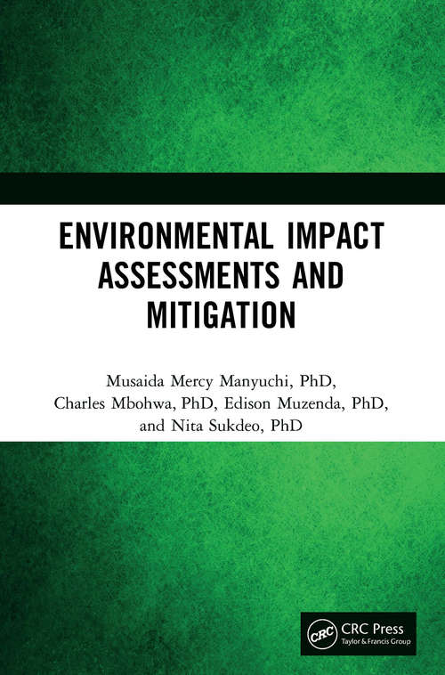 Book cover of Environmental Impact Assessments and Mitigation