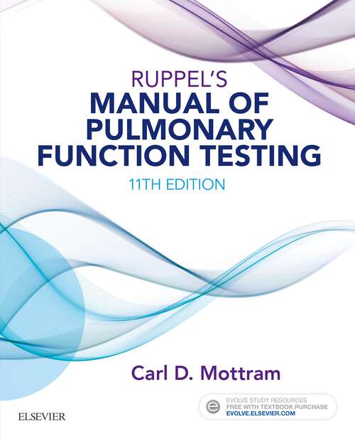 Book cover of Ruppel's Manual of Pulmonary Function Testing - E-Book (11)