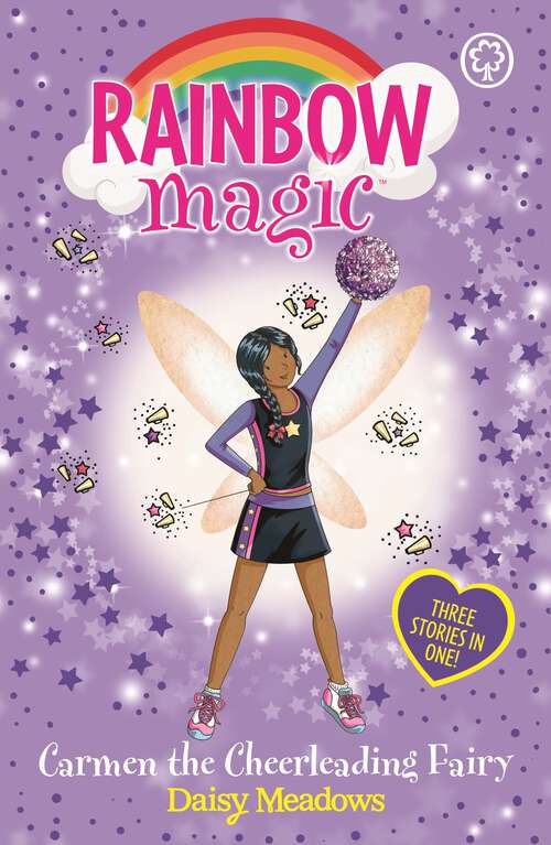 Book cover of Carmen the Cheerleading Fairy: Special (Rainbow Magic #1106)