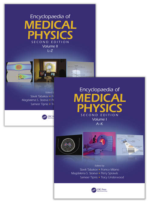 Book cover of Encyclopaedia of Medical Physics: Two Volume Set (2)