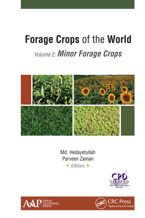 Book cover of Forage Crops of the World, Volume II: Minor Forage Crops