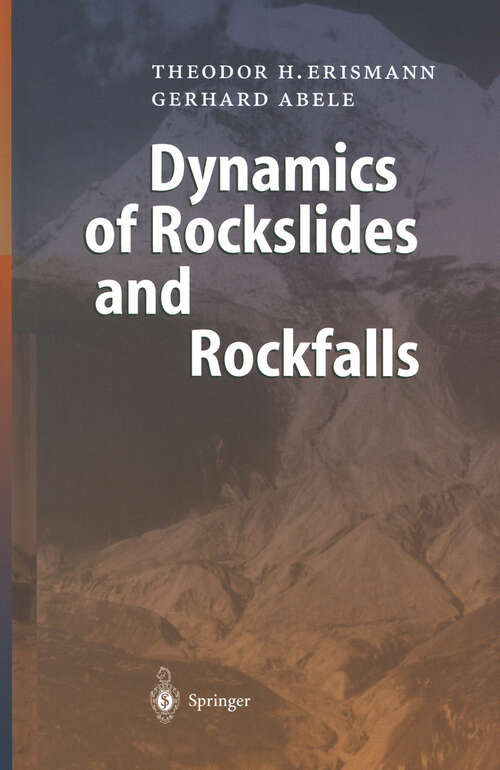 Book cover of Dynamics of Rockslides and Rockfalls (2001)