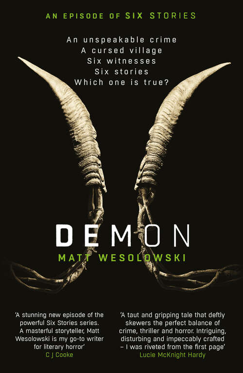Book cover of Demon (Six Stories #6)