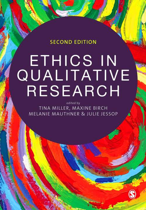 Book cover of Ethics in Qualitative Research