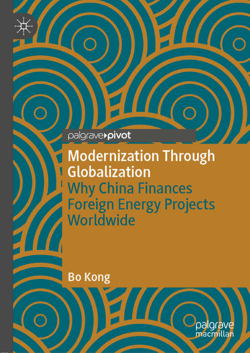 Book cover of Modernization Through Globalization: Why China Finances Foreign Energy Projects Worldwide (1st ed. 2019)