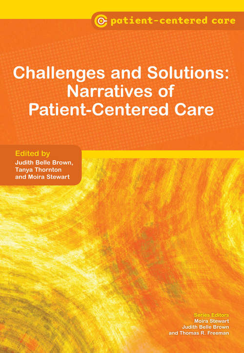 Book cover of Challenges and Solutions: Narratives of Patient-Centered Care