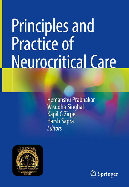 Book cover of Principles and Practice of Neurocritical Care (2024)