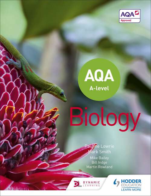 Book cover of AQA A Level Biology (Year 1 and Year 2)