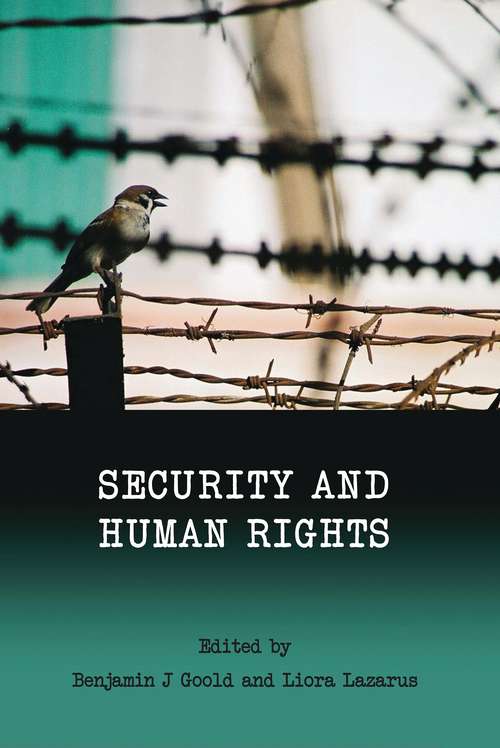 Book cover of Security and Human Rights