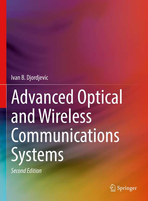 Book cover of Advanced Optical and Wireless Communications Systems (2nd ed. 2022)