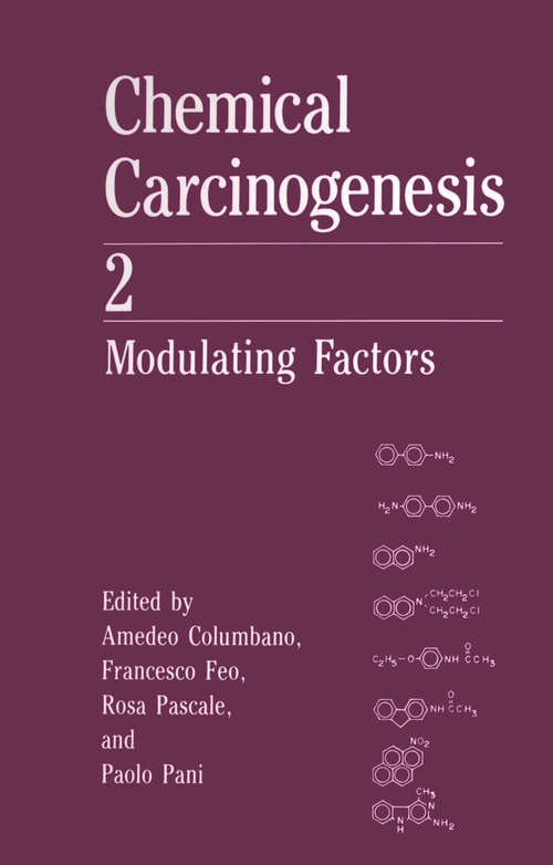 Book cover of Chemical Carcinogenesis 2: Modulating Factors (1991)