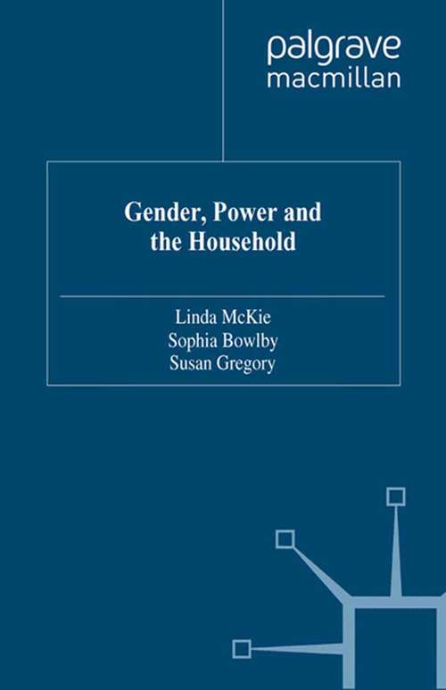 Book cover of Gender, Power and the Household (1999)