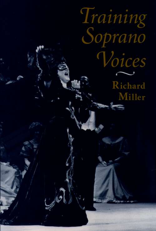 Book cover of Training Soprano Voices