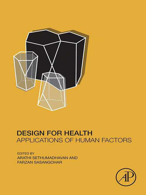 Book cover of Design for Health: Applications of Human Factors