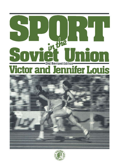Book cover of Sport in the Soviet Union (2)