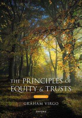 Book cover of The Principles Of Equity And Trusts (5)