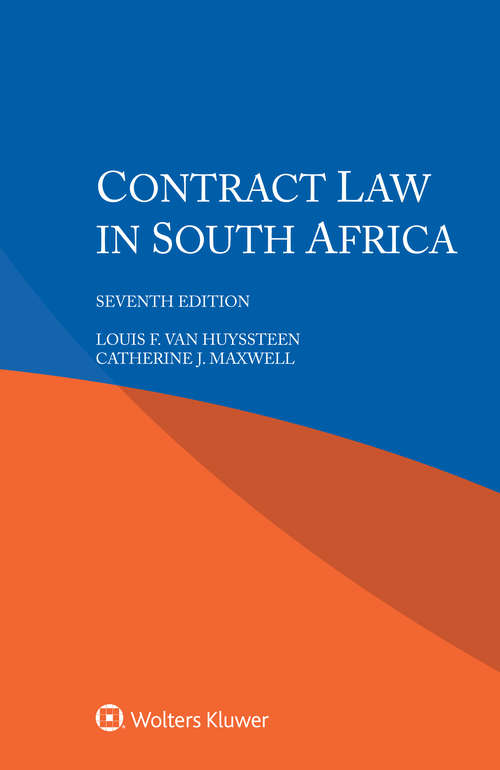 Book cover of Contract Law in South Africa (7)