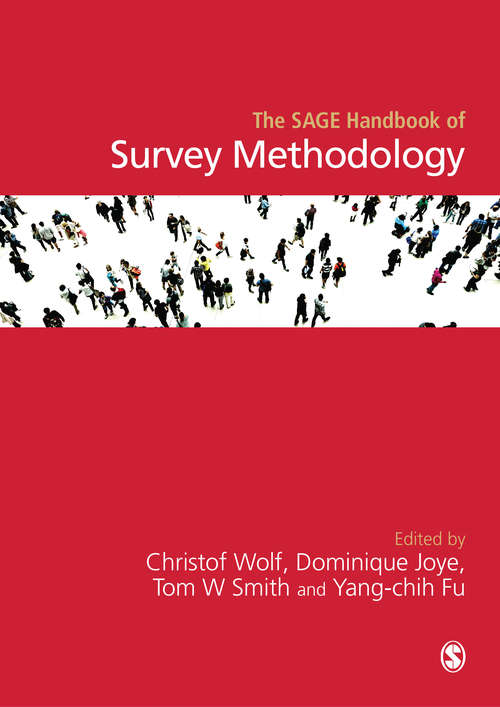 Book cover of The SAGE Handbook of Survey Methodology