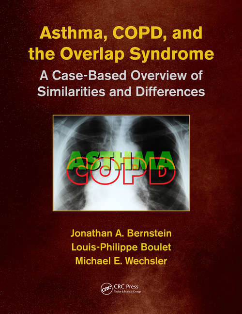 Book cover of Asthma, COPD, and Overlap: A Case-Based Overview of Similarities and Differences