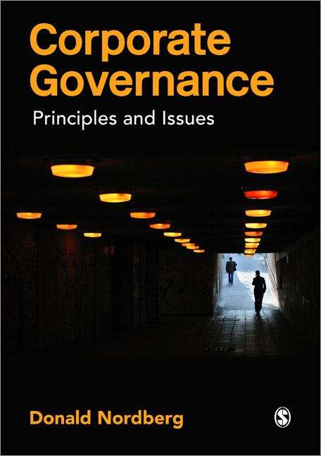 Book cover of Corporate Governance: Principles And Issues (PDF)