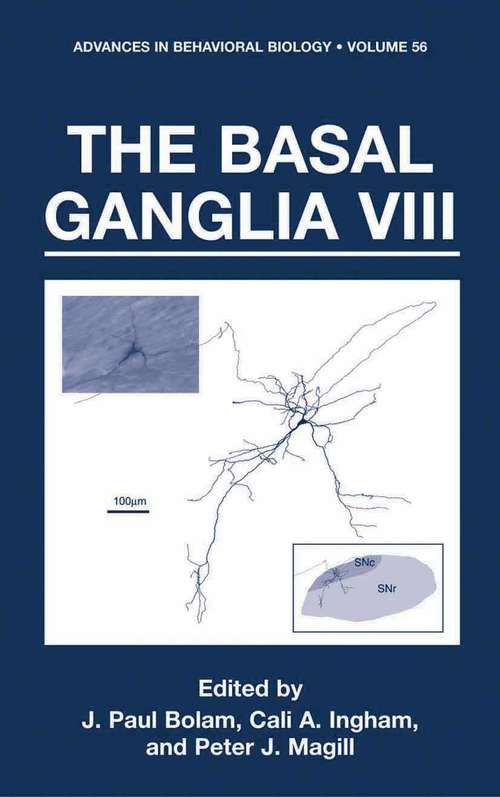 Book cover of The Basal Ganglia VIII (2005) (Advances in Behavioral Biology #56)