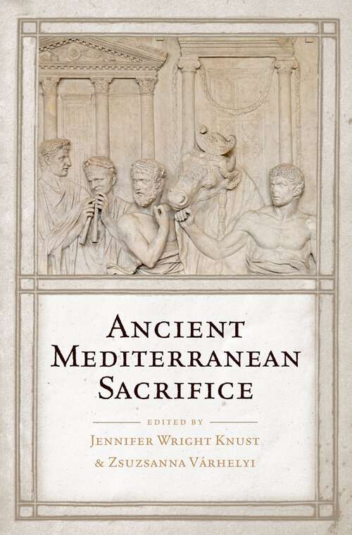 Book cover of Ancient Mediterranean Sacrifice