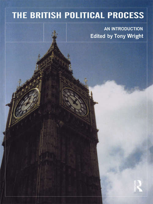 Book cover of The British Political Process: An Introduction