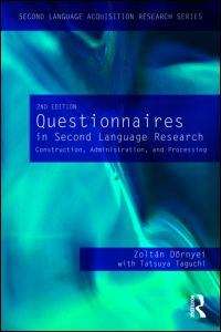 Book cover of Questionnaires In Second Language Research: Construction, Administration, And Processing (PDF)