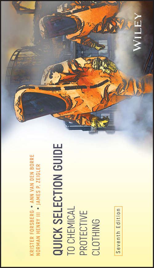 Book cover of Quick Selection Guide to Chemical Protective Clothing (7)