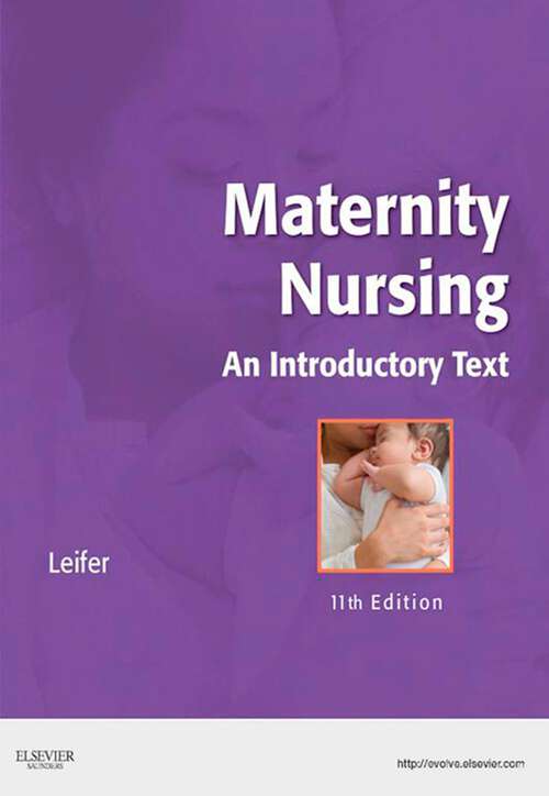 Book cover of Maternity Nursing: An Introductory Text (11) (Maternity Nursing: An Introductory Text ( Burroughs) Ser.)