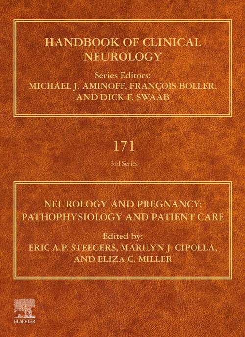 Book cover of Neurology and Pregnancy: Pathophysiology and Patient Care (Handbook of Clinical Neurology: Volume Tbd)