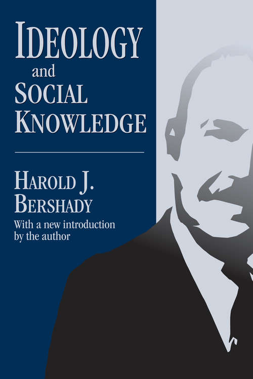 Book cover of Ideology and Social Knowledge