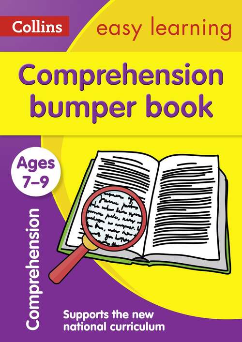 Book cover of Comprehension Bumper Book: Ages 7-9 (PDF) (Collins Easy Learning Ks2 Ser.)