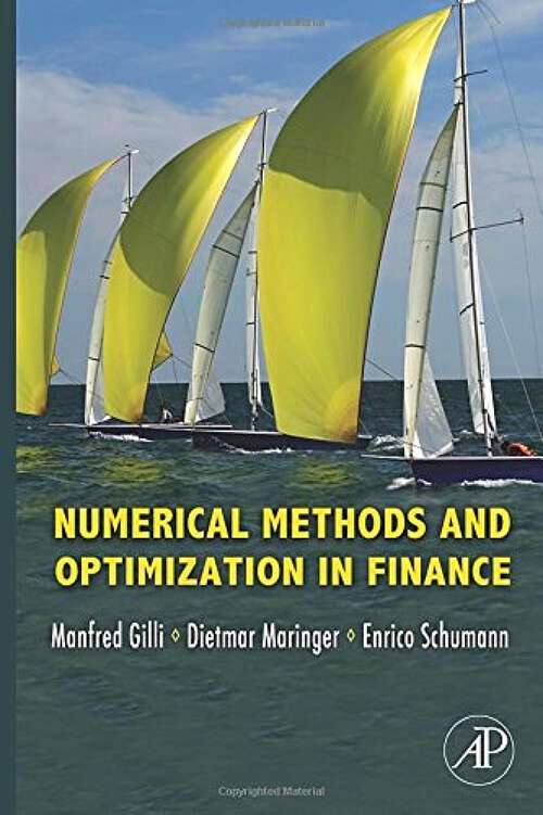 Book cover of Numerical Methods and Optimization in Finance (2)