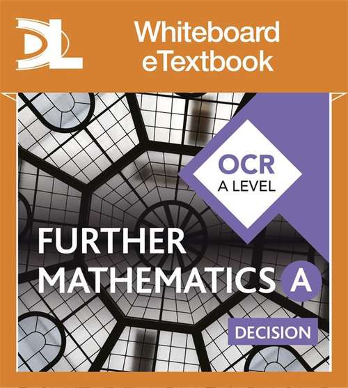 Book cover of OCR A Level Further Mathematics Discrete