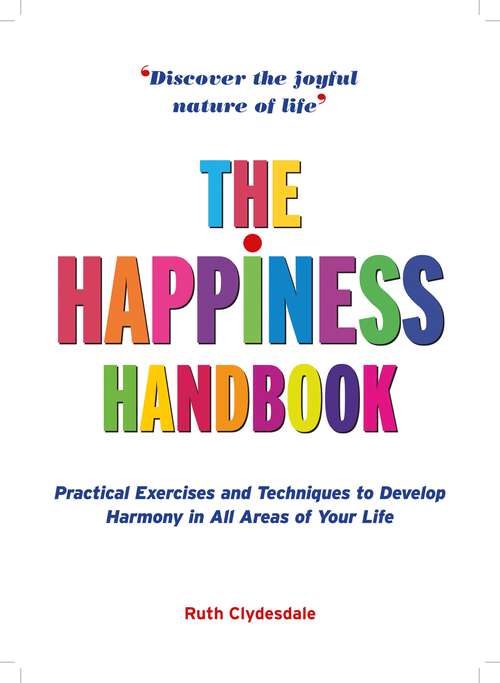 Book cover of The Happiness Handbook