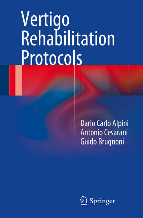 Book cover of Vertigo Rehabilitation Protocols (2014)