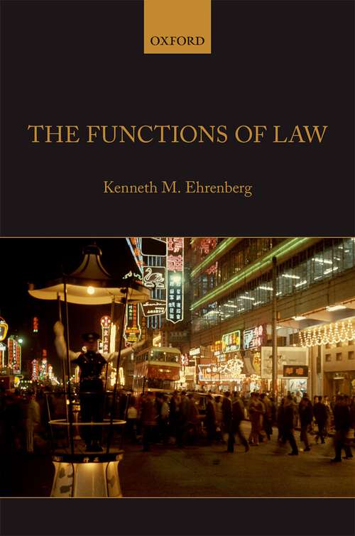 Book cover of The Functions of Law