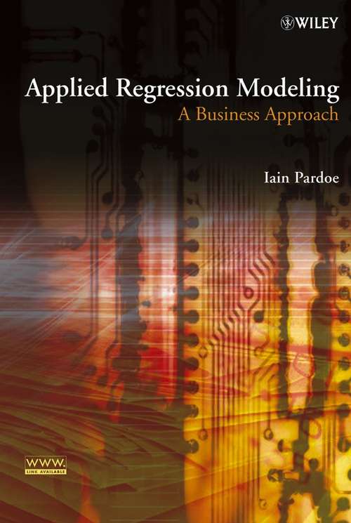 Book cover of Applied Regression Modeling: A Business Approach