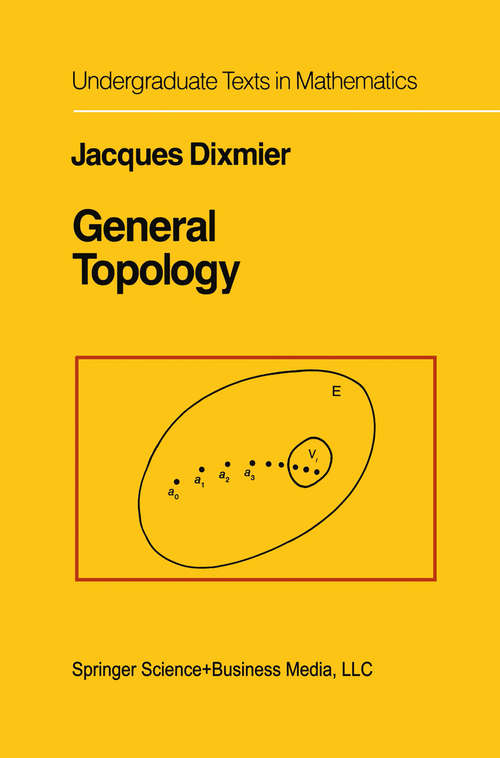 Book cover of General Topology (1984) (Undergraduate Texts in Mathematics)