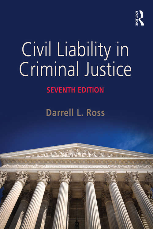 Book cover of Civil Liability in Criminal Justice (6)