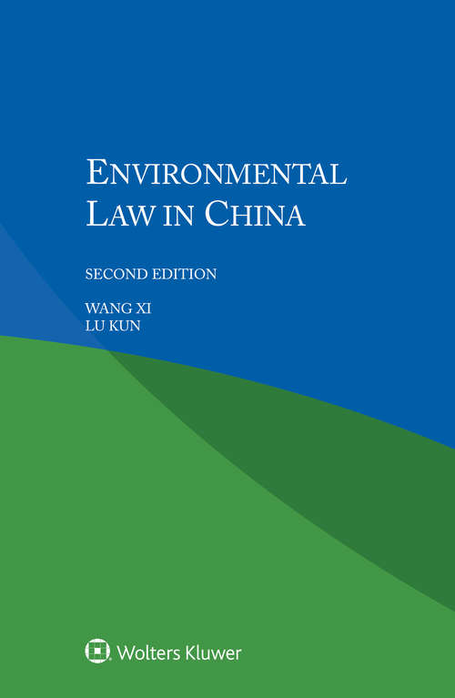 Book cover of Environmental Law in China (2)