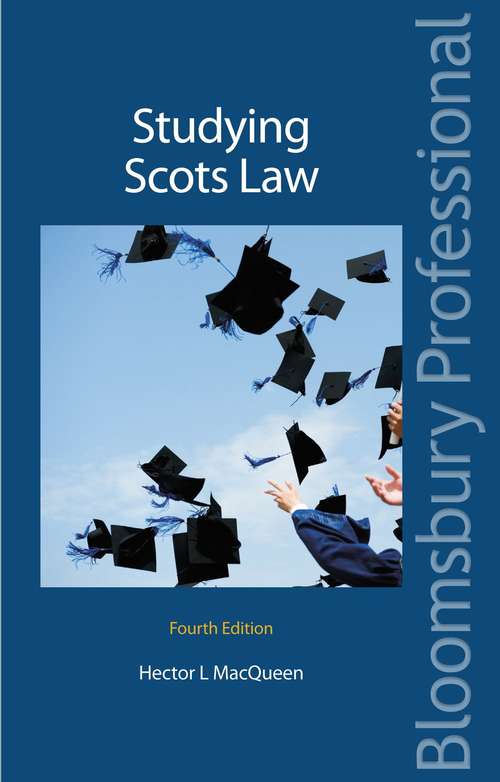 Book cover of Studying Scots Law (PDF)