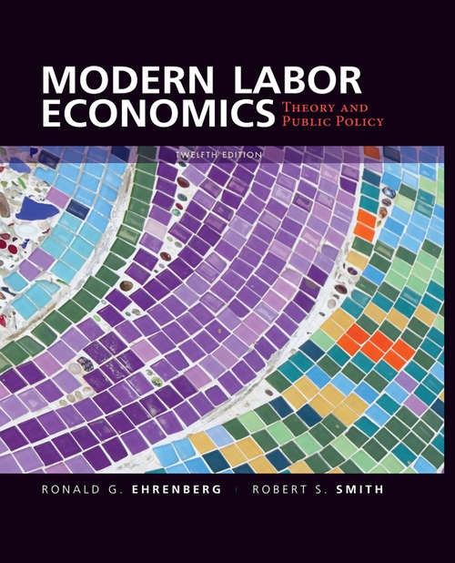 Book cover of Modern Labor Economics: Theory and Public Policy