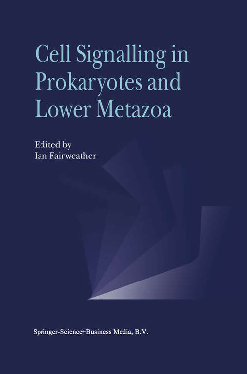 Book cover of Cell Signalling in Prokaryotes and Lower Metazoa (2004)
