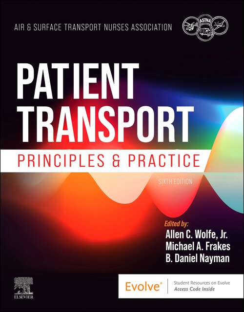 Book cover of Patient Transport:Principles and Practice - E-Book (6)