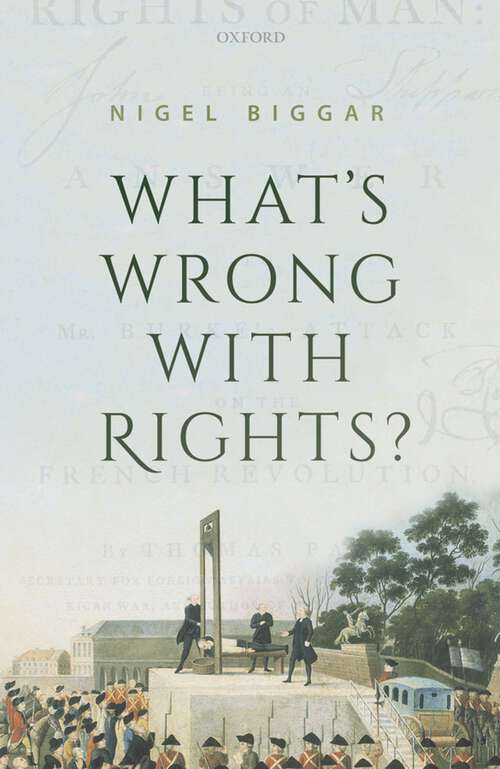 Book cover of What's Wrong with Rights?