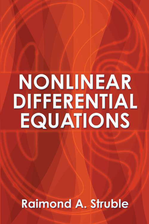 Book cover of Nonlinear Differential Equations (Dover Books on Mathematics)