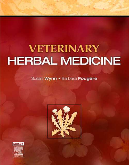 Book cover of Veterinary Herbal Medicine