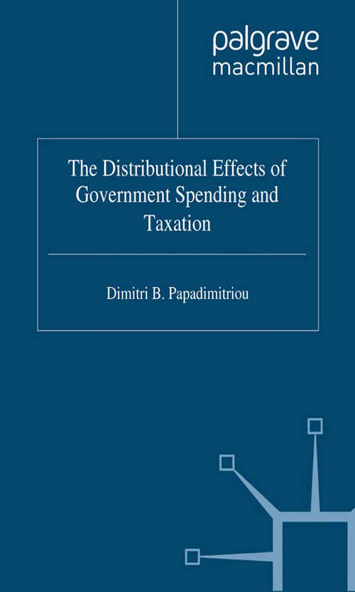 Book cover of The Distributional Effects of Government Spending and Taxation (2006)